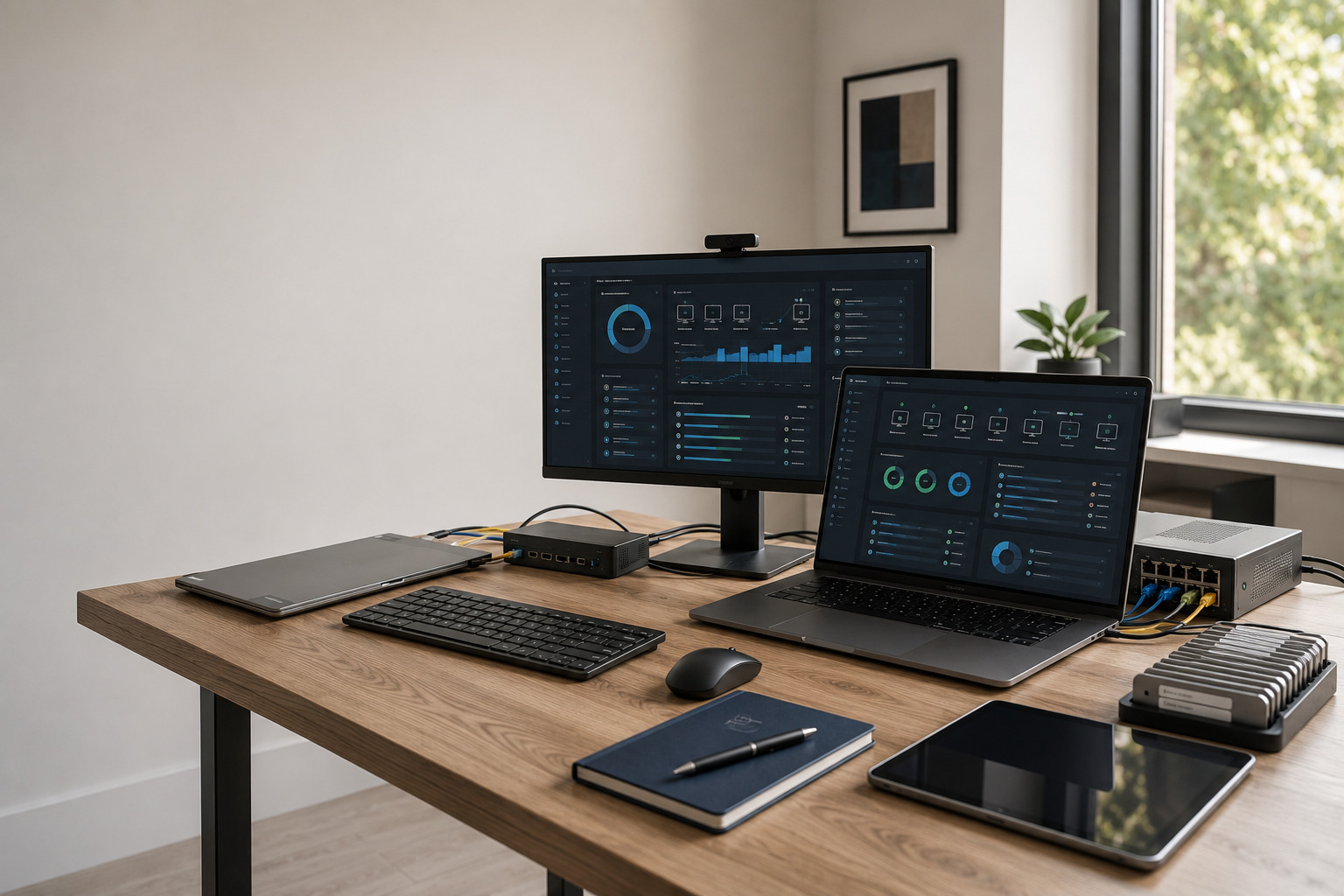 Enterprise endpoint engineering and systems administration workspace
